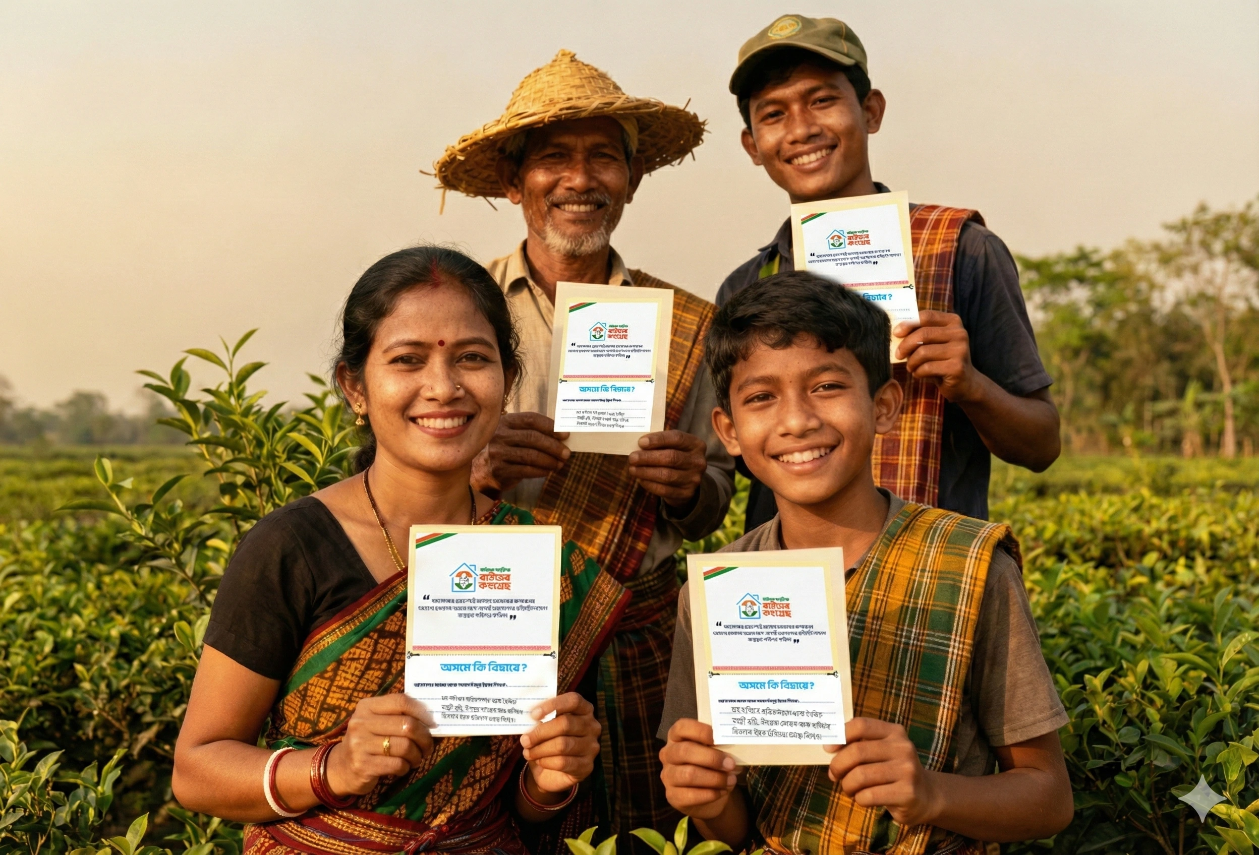 Citizens sharing feedback for Natun Axom manifesto